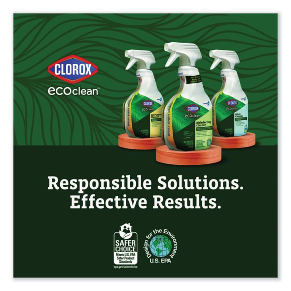 Clorox Pro EcoClean Disinfecting Cleaner, Unscented, 32 oz Spray Bottle, 9/Carton - Image 3