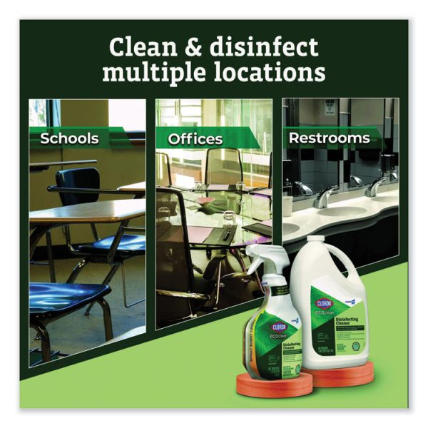 Clorox Pro EcoClean Disinfecting Cleaner, Unscented, 32 oz Spray Bottle, 9/Carton - Image 5