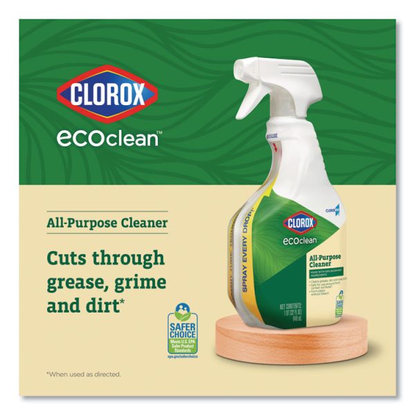 Clorox Pro EcoClean All-Purpose Cleaner, Unscented, 32 oz Spray Bottle, 9/Carton - Image 6