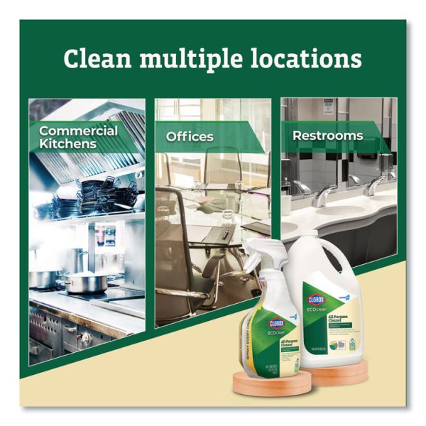 Clorox Pro EcoClean All-Purpose Cleaner, Unscented, 32 oz Spray Bottle, 9/Carton - Image 8