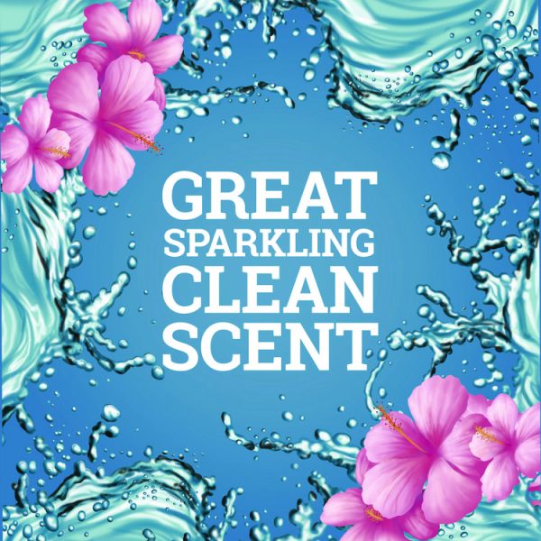 CloroxPro Multi-Surface Cleaner Concentrated, Sparkling Wave Scent, 80 oz Bottle, 3/Carton - Image 6