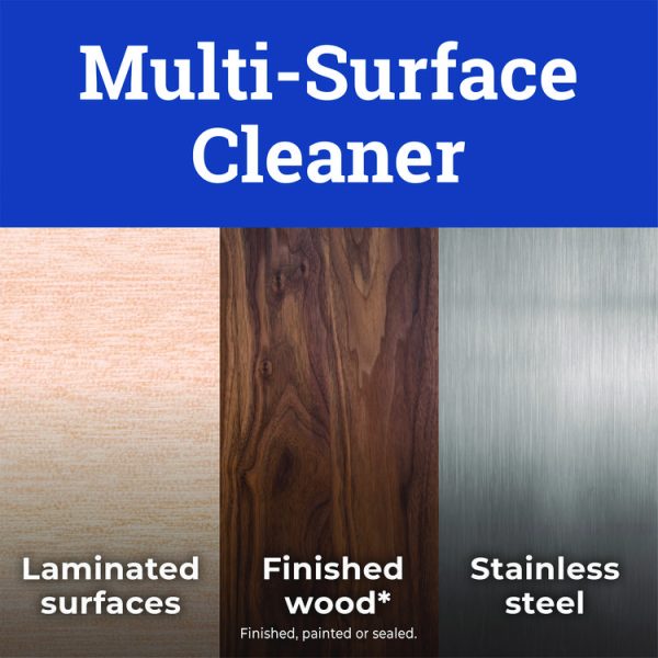 CloroxPro Multi-Surface Cleaner Concentrated, Sparkling Wave Scent, 80 oz Bottle, 3/Carton - Image 4