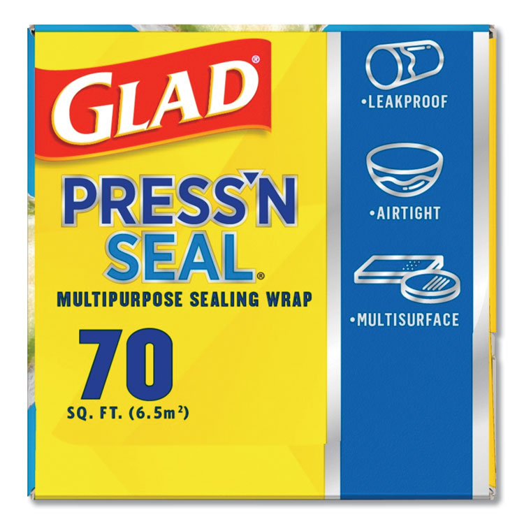 Press'n Seal Food Plastic Wrap, 70 Square Foot Roll, 12 Rolls/carton - Image 9