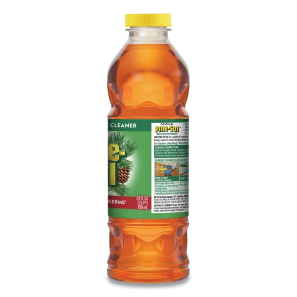 Multi-Surface Cleaner, Pine Disinfectant, 24oz Bottle, 12 Bottles/carton - Image 3