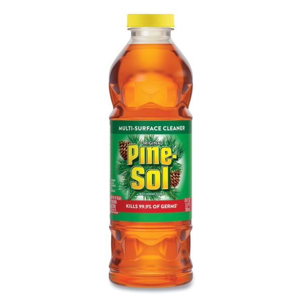 Multi-Surface Cleaner, Pine Disinfectant, 24oz Bottle, 12 Bottles/carton - Image 2