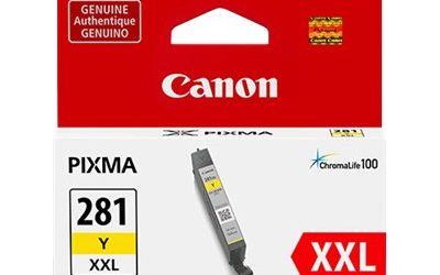 CANON PIXMA TS9120,CLI281XXL XH BLUE INK