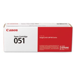 2168c001 (051) Toner, 1,700 Page-Yield, Black