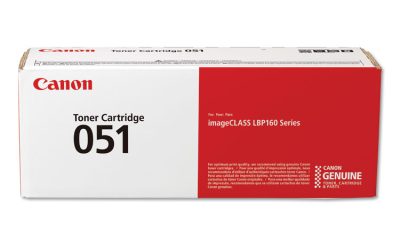 2168c001 (051) Toner, 1,700 Page-Yield, Black