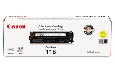 2659b001 (118) Toner, 2,900 Page-Yield, Yellow