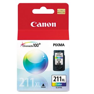 2975b001 (cl-211xl) High-Yield Ink, 349 Page-Yield, Tri-Color