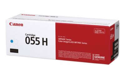 3019c001 (055h) High-Yield Toner, 5,900 Page-Yield, Cyan
