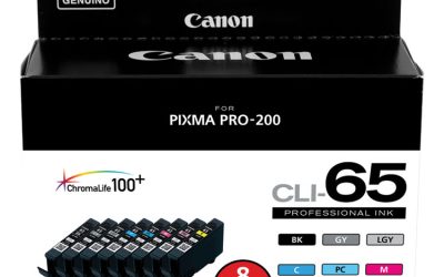4215c007 (cli-65) Ink, Black/cyan/gray/light Gray/magenta/photo Cyan/photo Magenta/yellow, 8/pack