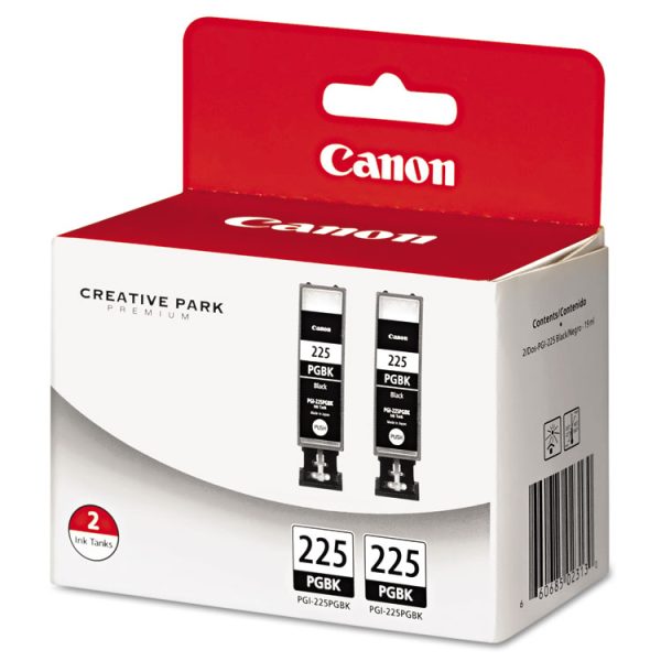4530b007aa (pgi-225) Ink, Black, 2/pack - Image 2