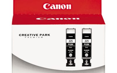 4530b007aa (pgi-225) Ink, Black, 2/pack