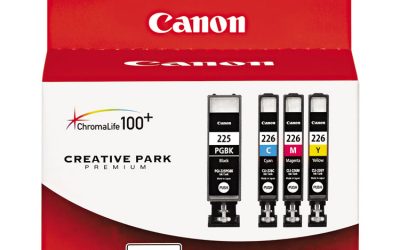 4530b008aa (pgi-225, Cli-226) Ink, Cyan/magenta/pigment Black/yellow, 4/pack