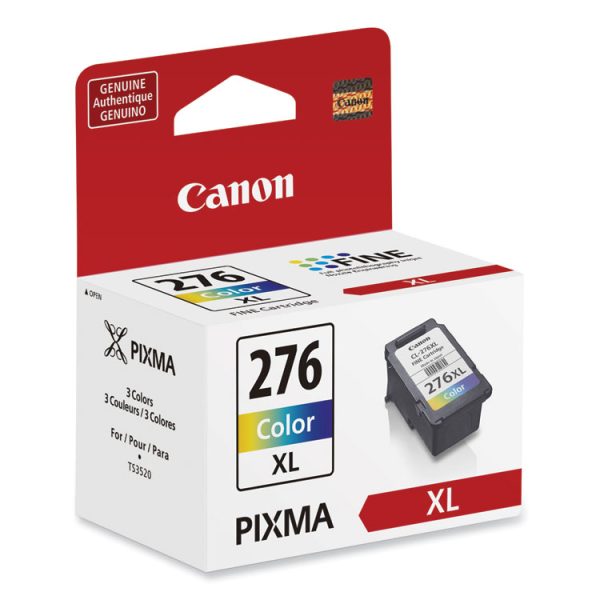 4987C001 (CL-276XL) Chromalife 100 High-Yield Ink, 300 Page-Yield,  Tri-Color - Image 2