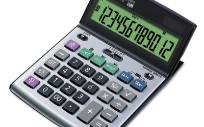 BS-1200TS Desktop Calculator, 12-Digit LCD