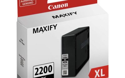 9255b001 (pgi-2200xl) High-Yield Ink, 2,500 Page-Yield, Black