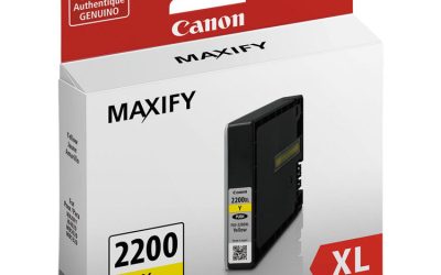 9270b001 (pgi-2200xl) High-Yield Ink, 1,520 Page-Yield, Yellow