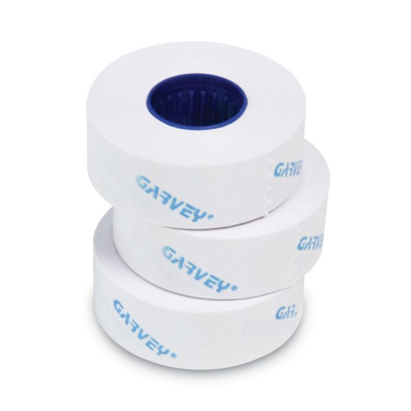 One-Line Pricemarker Labels Bulk Pack, 0.44 x 0.81, White, 1,200/Roll, 16 Rolls/Box - Image 4