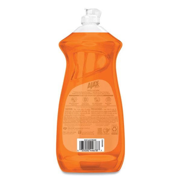 Dish Detergent, Liquid, Orange Scent, 28 Oz Bottle, 9/carton - Image 4