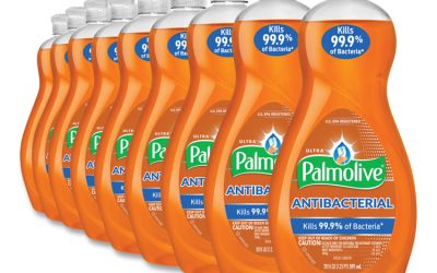 Ultra Antibacterial Dishwashing Liquid, 20 Oz Bottle, 9/carton