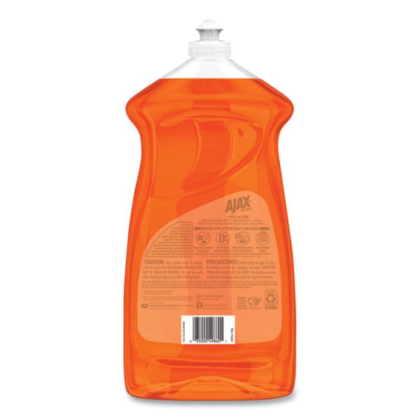 Dish Detergent, Liquid, Antibacterial, Orange, 52 Oz, Bottle, 6/carton - Image 2