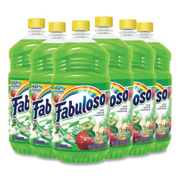 Multi-Use Cleaner, Passion Fruit Scent, 56 Oz, Bottle, 6/carton