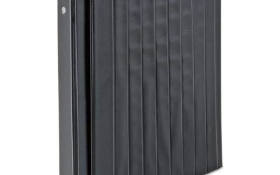 Easel Round Ring Binder, 3 Rings, 1″ Capacity, 11 X 8.5, Black