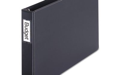 Premier Easy Open 11 X 17 Locking Slant-D Ring Binder, 3 Rings, 1.5″ Capacity, 11 X 17, Black