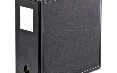 Superlife Easy Open Locking Slant-D Ring Binder, 3 Rings, 5″ Capacity, 11 X 8.5, Black