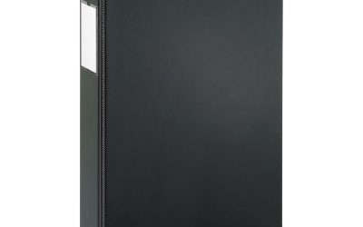 Legal Slant D Ring Binder, 3 Rings, 1″ Capacity, 14 X 8.5, Black