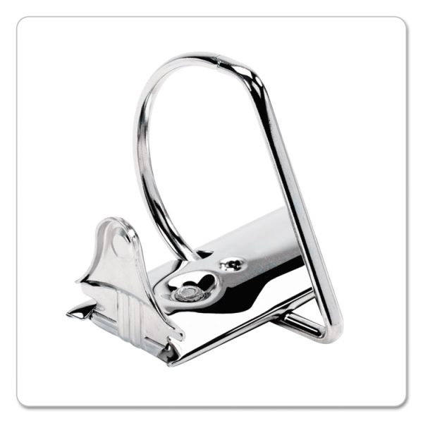 Performer Clearvue Slant-D Ring Binder, 3 Rings, 5" Capacity, 11 X 8.5, White - Image 5