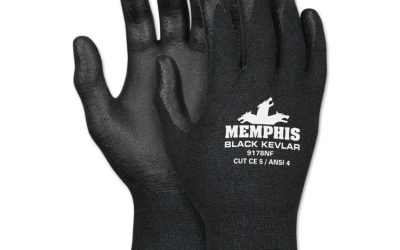 Kevlar Gloves 9178nf, Kevlar/nitrile Foam, Black, X-Large