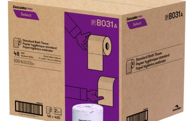 Select Standard Bath Tissue, 2-Ply, White, 4 x 3.25, 420 Sheets/Roll, 48 Rolls/Carton