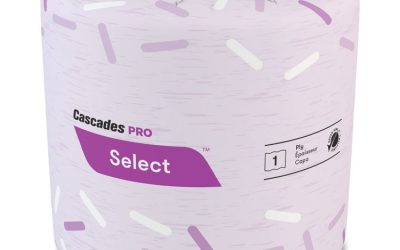Select Standard Bath Tissue, 1-Ply, White, 1,210/Roll, 80 Rolls/Carton