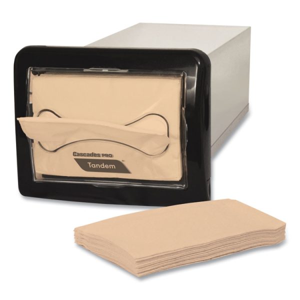 Tandem In-Counter Interfold Napkin Dispenser, 8.63 x 18 x 6.5, Black - Image 4