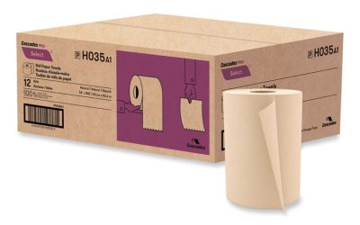 Select Hardwound Roll Towels, 1-Ply, 7.88″ X 350 Ft, Natural, 12 Rolls/carton