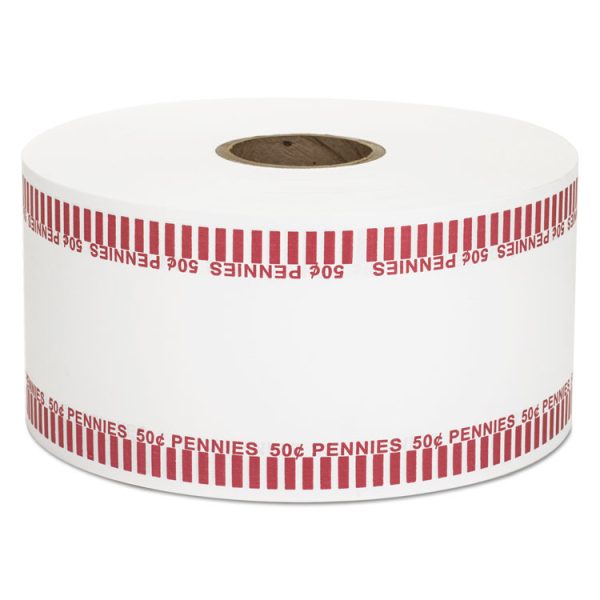 Automatic Coin Rolls, Pennies, $.50, 1900 Wrappers/roll - Image 2