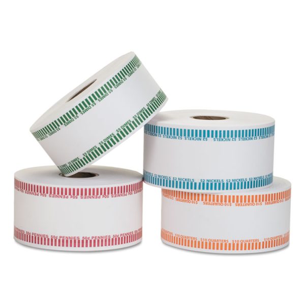 Automatic Coin Rolls, Pennies, $.50, 1900 Wrappers/roll - Image 5