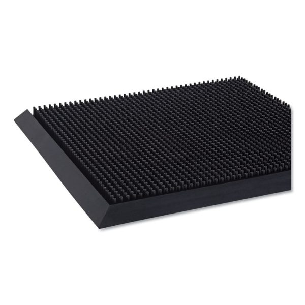 Mat-A-Dor Entrance/scraper Mat, Rubber, 24 X 32, Black - Image 2