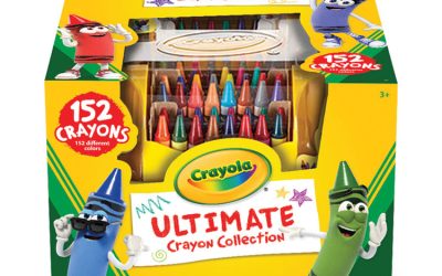 Ultimate Crayon Case, Sharpener Caddy, 152 Colors
