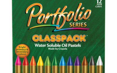 Portfolio Series Oil Pastels, 12 Assorted Colors, 300/carton