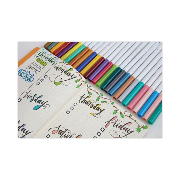 Super Tips Washable Markers, Fine/broad Bullet Tips, Assorted Colors, 100/set - Image 6