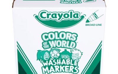 Ultra-Clean Washable Marker Classpack, Broad Bullet Tip, 8 Assorted Colors, 192/Pack