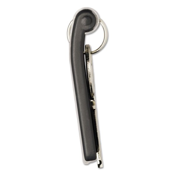 Locking Key Cabinet, 72-Key, Brushed Aluminum, Silver, 11.75 x 4.63 x 15.75 - Image 10
