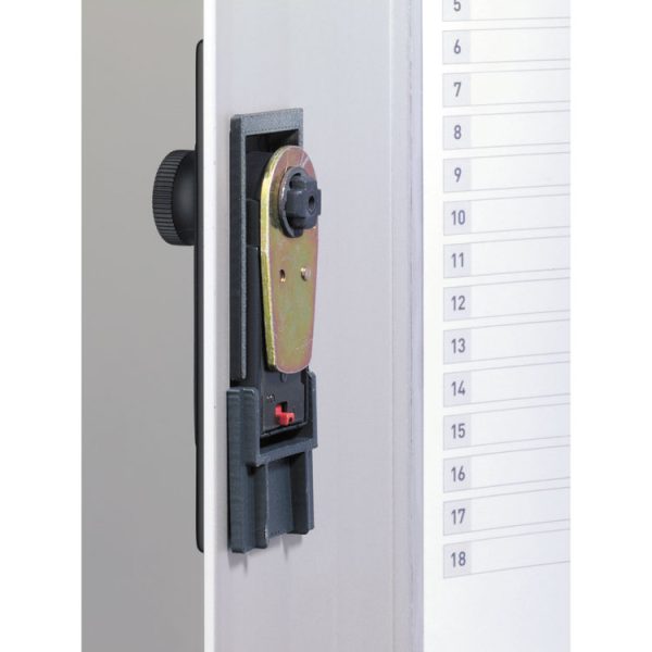 Key Box Plus, 54-Key, Brushed Aluminum, Silver, 11.75 x 4.63 x 15.75 - Image 8