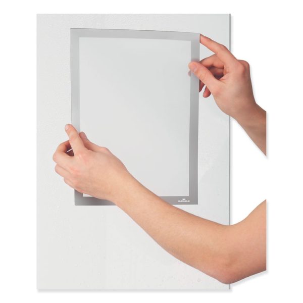 Duraframe Sun Sign Holder, 8.5 X 11, Silver Frame, 2/pack - Image 6