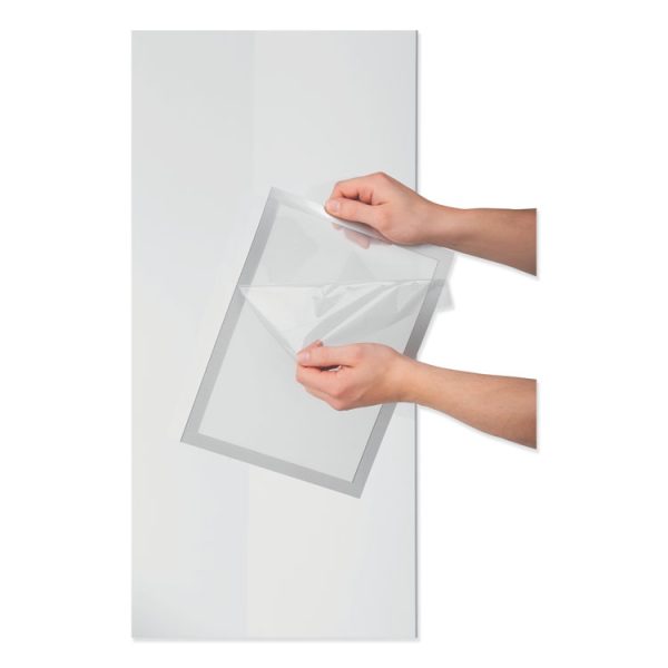 Duraframe Sun Sign Holder, 8.5 X 11, Silver Frame, 2/pack - Image 5