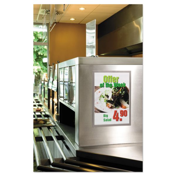 Duraframe Sign Holder, 11 X 17, Black Frame, 2/pack - Image 8